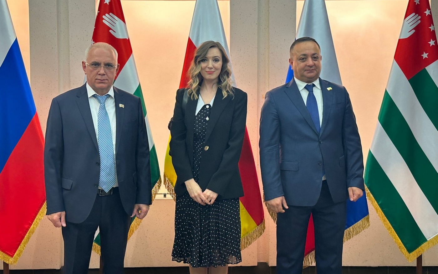 Торжественный прием Чрезвычайных и Полномочных Послов Республик Абхазия и Южная Осетия