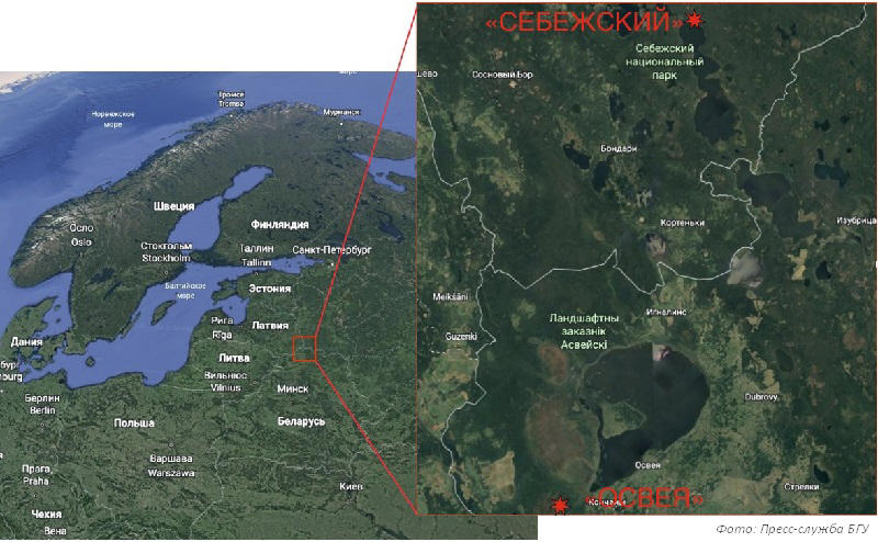 Ученые БГУ и МГУ установили периодичность лесных пожаров Белорусско-Валдайского поозерья