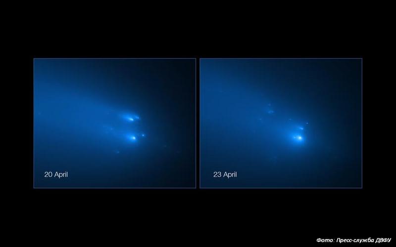 Астрофизики ДВФУ: углерод внутри кометы ATLAS наводит на мысль о возрасте других комет