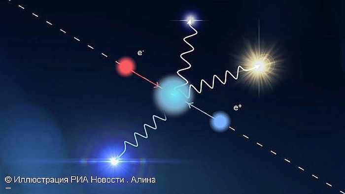 Физики из России провели сверхточные наблюдения за аннигиляцией антиматерии